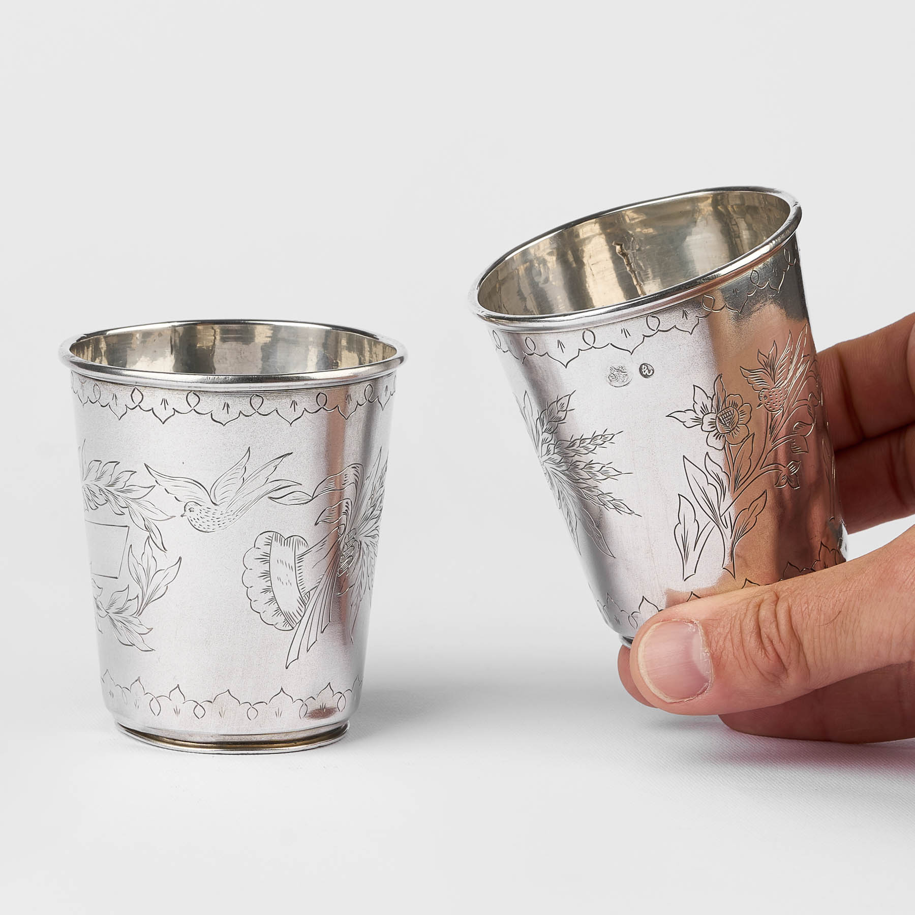 set pahare argint imperiul otoman