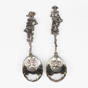 Lingura decorativa din argint 925-Anglia Londra an 1895( set de cununie)