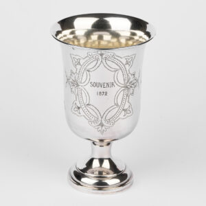Pocal din argint 950-Franta cca 1870-490 ml