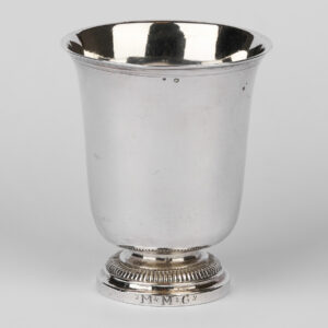 Pahar din argint 950-Franta secol 18-cca 1770